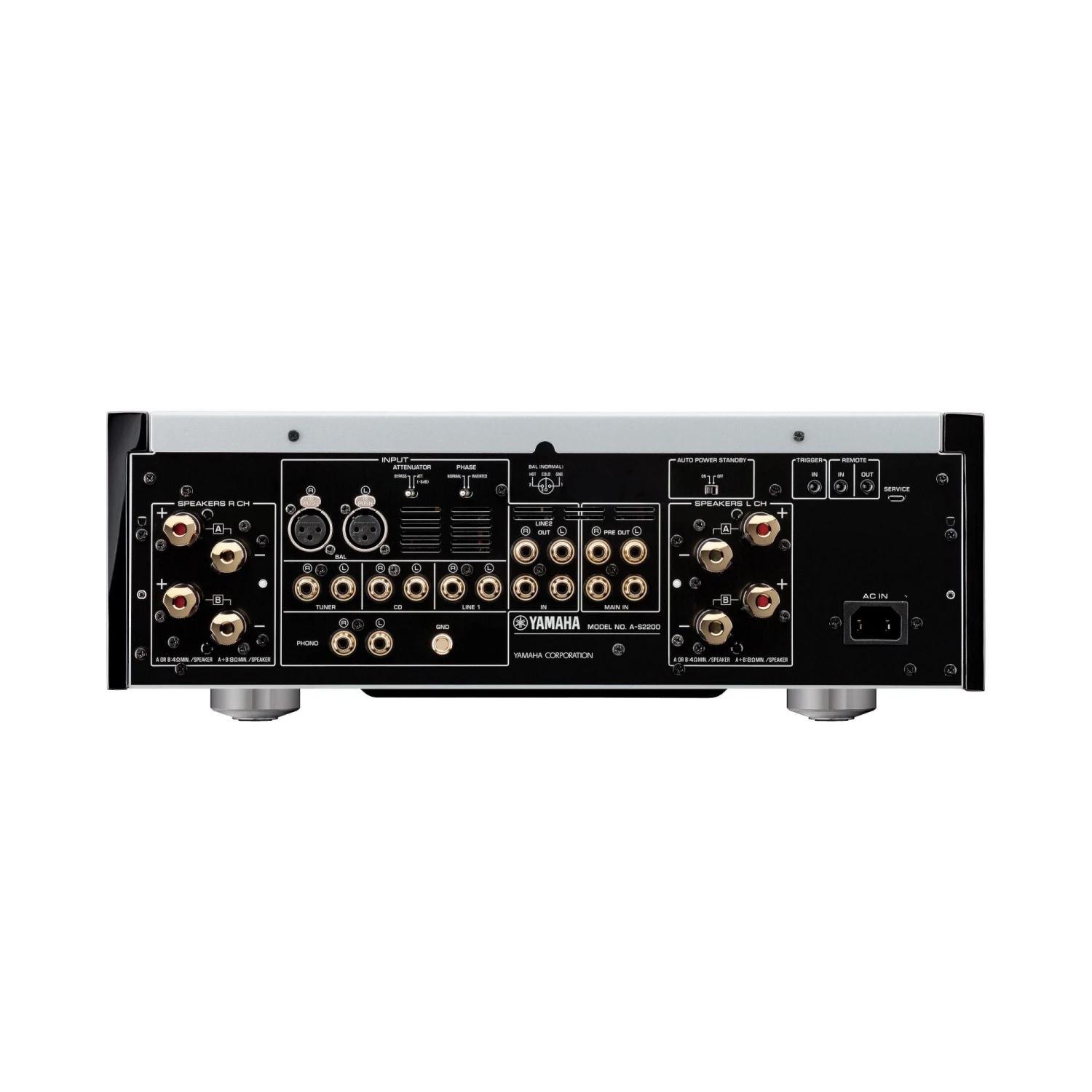 Yamaha A-S2200 2-Channel Integrated Amplifier 5 Yamaha A-S2200 2-Channel Integrated Amplifier - Image 5