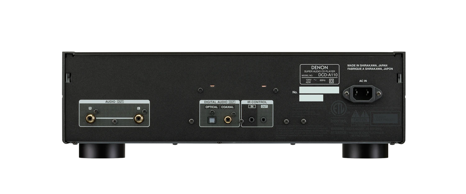 Denon DCD-A110 Super Audio CD SACD Player (110th Anniversary Edition) 4 Denon DCD-A110 Super Audio CD SACD Player (110th Anniversary Edition) - Image 4