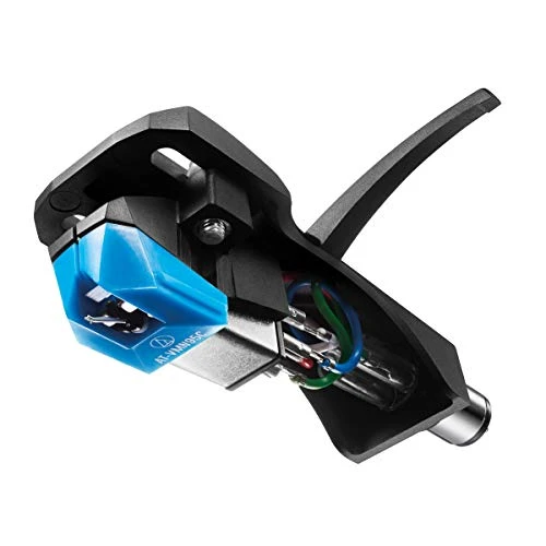 Audio-Technica AT-VM95C/H Turntable Headshell/Cartridge Combo Kit Blue 1 Audio-Technica AT-VM95C/H Turntable Headshell/Cartridge Combo Kit Blue
