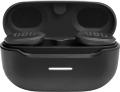 JBL Endurance Race TWS True Wireless Active Sports Earbuds 38 JBL Endurance Race TWS True Wireless Active Sports Earbuds -Home Electronics Store 6.JBL EnduranceRace ProductImage CaseOpen Black