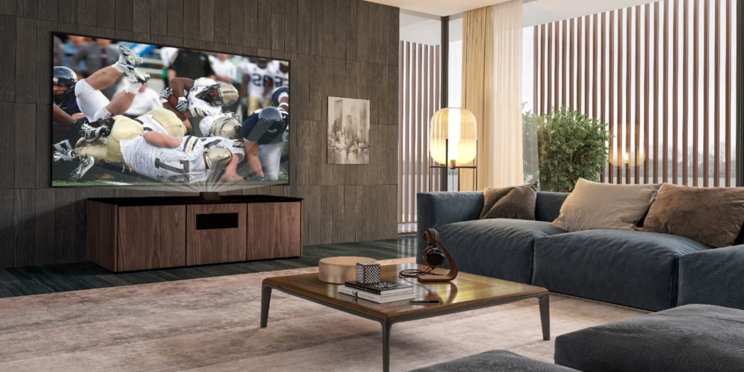 Epson® Epson 120" EpiqVision Ultra LS500 4K PRO-UHD Laser Projection TV White 5 Epson® Epson 120" EpiqVision Ultra LS500 4K PRO-UHD Laser Projection TV White - Image 5