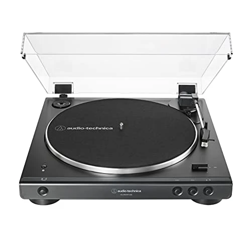Audio-Technica AT-LP60XBT-USB-BK Fully Automatic Belt-Drive Stereo Turntable With Bluetooth And USB 1 Audio-Technica AT-LP60XBT-USB-BK Fully Automatic Belt-Drive Stereo Turntable With Bluetooth And USB