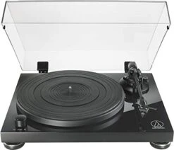 Audio-Technica AT-LPW50PB Fully Manual Belt-Drive Turntable