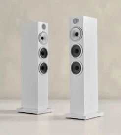 Bowers And Wilkins 704 S3 Floorstanding Speakers (Pair) -Home Electronics Store 704 s3 satinwhite img 3