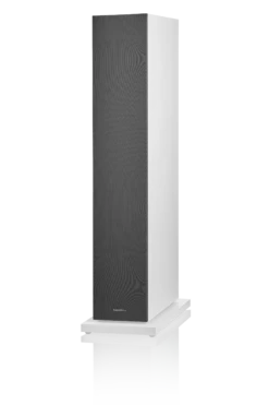 Bowers & Wilkins 603 S3 Floorstanding Speakers (Each) 32 Bowers & Wilkins 603 S3 Floorstanding Speakers (Each) -Home Electronics Store B W 603S3WhiteAngledGrilleOn