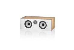 Bowers & Wilkins HTM6 S3 Center Channel Speaker -Home Electronics Store B W HTM6S3OakAngledGrilleOff