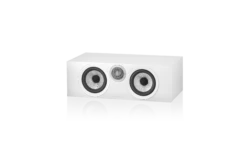 Bowers & Wilkins HTM6 S3 Center Channel Speaker -Home Electronics Store B W HTM6S3WhiteAngledGrilleOff