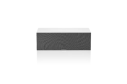 Bowers & Wilkins HTM6 S3 Center Channel Speaker -Home Electronics Store B W HTM6S3WhiteFrontGrilleOn