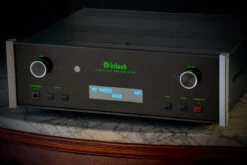 McIntosh C49 2-Channel Solid State Stereo Preamplifier -Home Electronics Store C49 Lifestyle Marble Table Phono