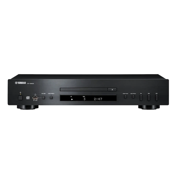 Yamaha CD-S303BL CD Player (Black) 1 Yamaha CD-S303BL CD Player (Black)