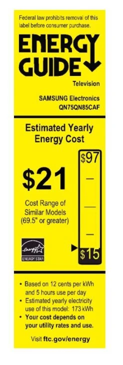 Samsung 75" Class QN85C Samsung Neo QLED 4K Smart TV -Home Electronics Store Capture 0675686f 6813 4135 af09 0f526b48306f