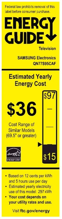 Samsung 77" Class S95C OLED 4K Smart TV 4 Samsung 77" Class S95C OLED 4K Smart TV - Image 4