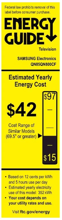 Samsung 85" Class QN800C Samsung Neo QLED 8K Smart TV 4 Samsung 85" Class QN800C Samsung Neo QLED 8K Smart TV - Image 4