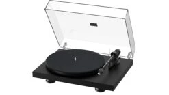 Pro-Ject Debut Carbon EVO Turntable With Sumiko Rainier Cartridge -Home Electronics Store Debut Carbon Evo Satin Black Dustcover