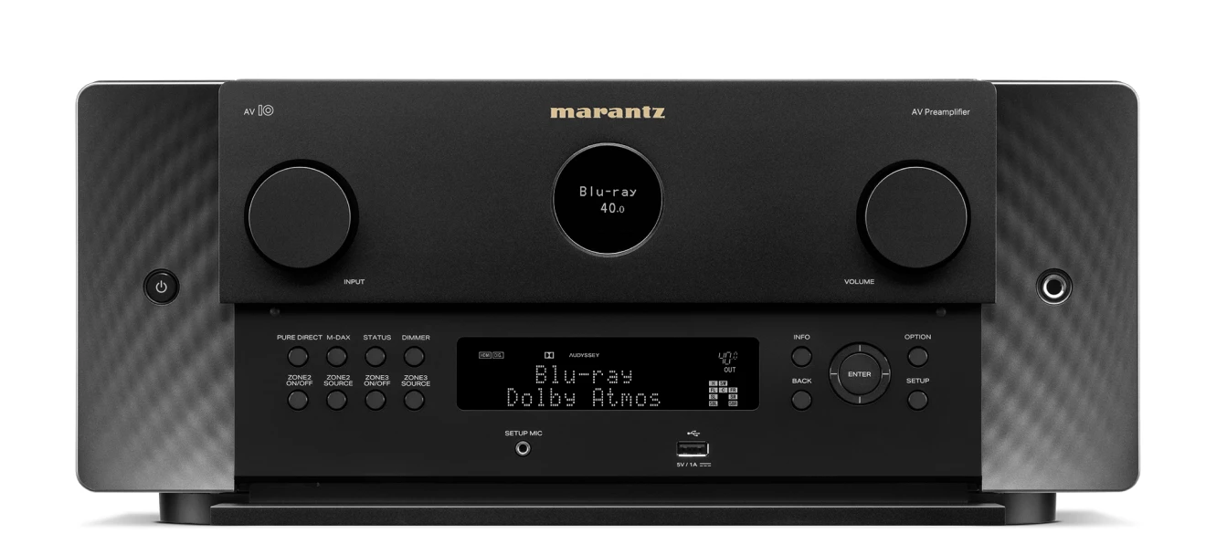 Marantz AV 10 Reference 15.4 Channel Home Theater Pre-Amplifier/Processor 1 Marantz AV 10 Reference 15.4 Channel Home Theater Pre-Amplifier/Processor