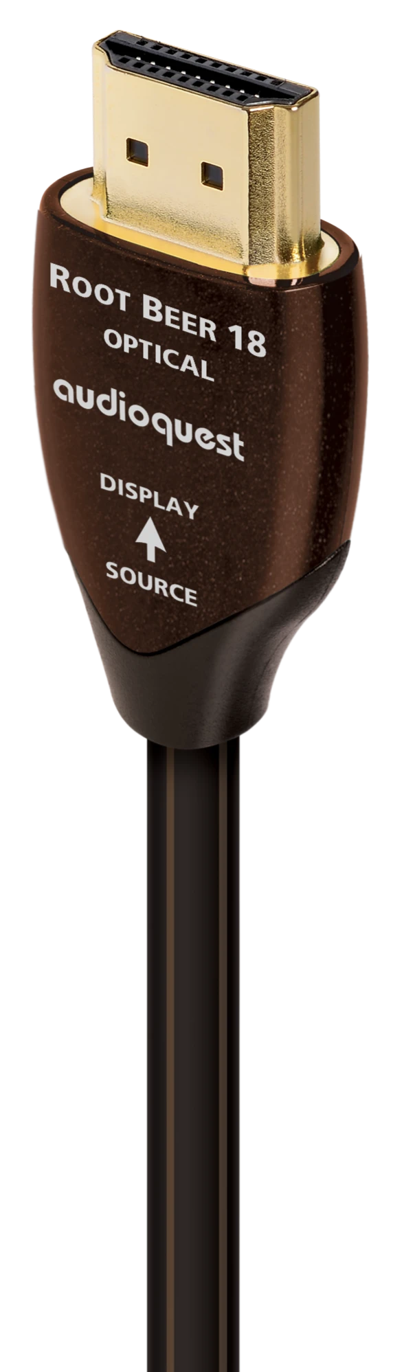 AudioQuest Root Beer 18 Long-Distance Active Optical HDMI 2 AudioQuest Root Beer 18 Long-Distance Active Optical HDMI - Image 2