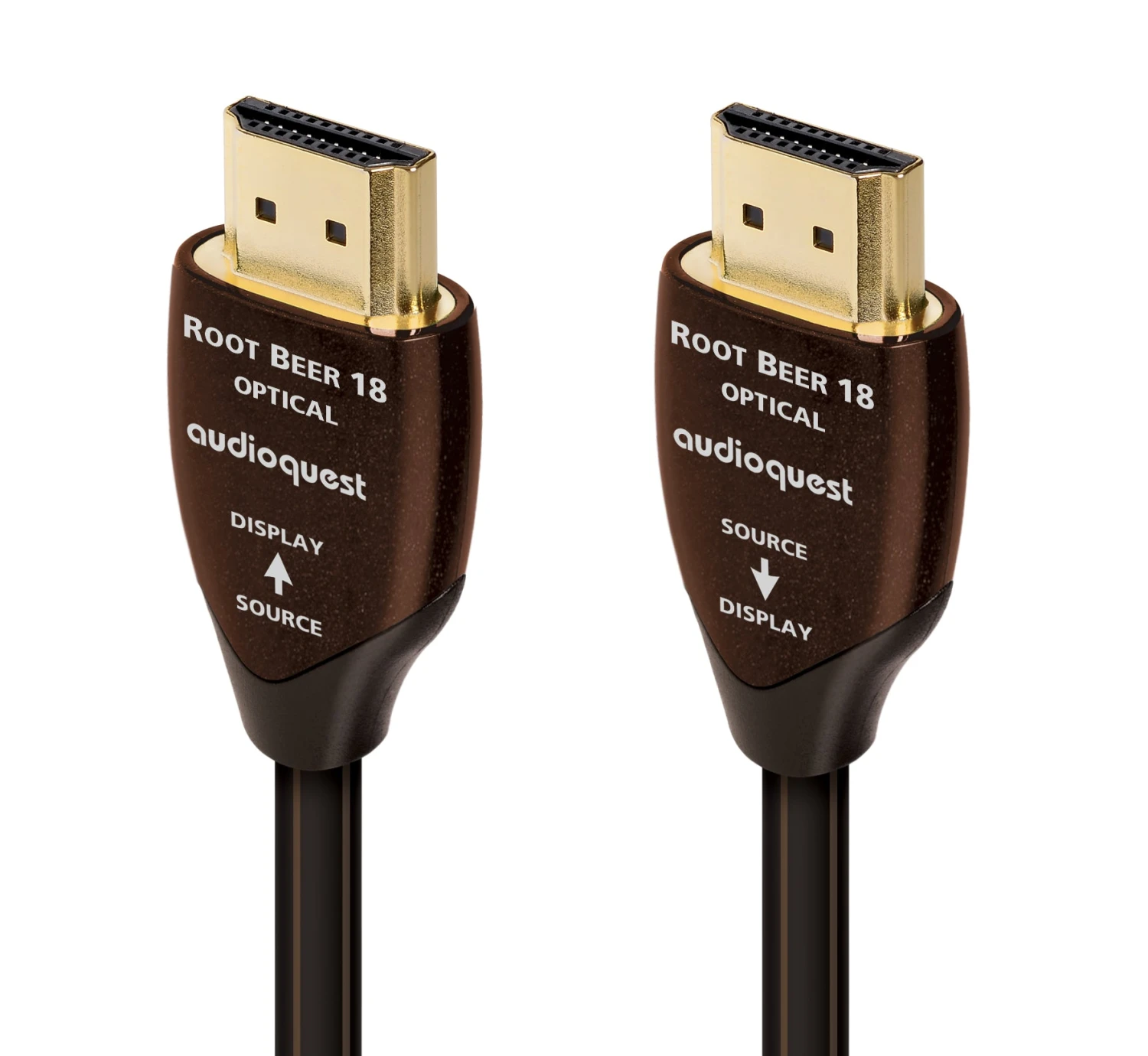 AudioQuest Root Beer 18 Long-Distance Active Optical HDMI 1 AudioQuest Root Beer 18 Long-Distance Active Optical HDMI