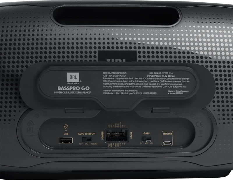 JBL BassPro Go In-vehicle Powered Sub & Portable Bluetooth Speaker 14 JBL BassPro Go In-vehicle Powered Sub & Portable Bluetooth Speaker - Image 14