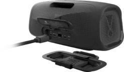 JBL BassPro Go In-vehicle Powered Sub & Portable Bluetooth Speaker 28 JBL BassPro Go In-vehicle Powered Sub & Portable Bluetooth Speaker -Home Electronics Store JBL BassPro GO RearPanel