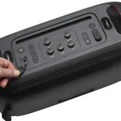 JBL PartyBox On-The-Go Portable Party Speaker With Built-in Lights And Wireless Mic -Home Electronics Store JBL PARTYBOX OTG DETAIL 1 13341 x1 20copy
