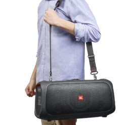 JBL PartyBox On-The-Go Portable Party Speaker With Built-in Lights And Wireless Mic -Home Electronics Store JBL PARTYBOX OTG SHOULDER 0080 20copy
