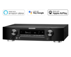 Marantz NR1711 Slim 7.2 Channel (50 Watt X 7) 8K Ultra HD AV Receiver With HEOS Built-in And Voice Control