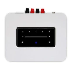 Bluesound POWERNODE Wireless Multi-Room Music Streaming Amplifier -Home Electronics Store POWERNODE WHT Top Down
