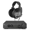 Sennheiser HD 820 Over-Ear Closed Back Audiophile Headphones Bundle With HDV 820 Headphone Amplifier