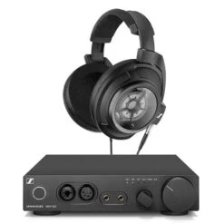 Sennheiser HD 820 Over-Ear Closed Back Audiophile Headphones Bundle With HDV 820 Headphone Amplifier