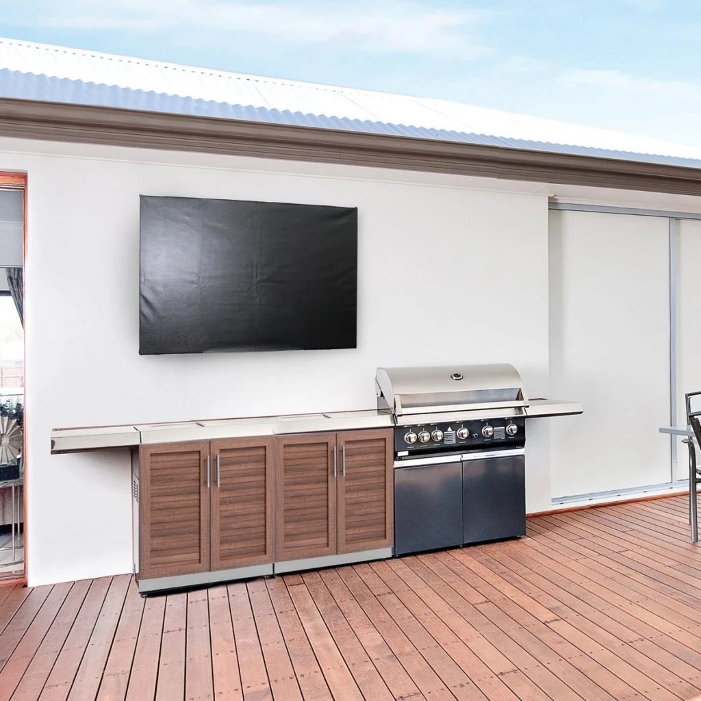 Seura Cover For Ultra Bright 50 Inch Outdoor Television And Soundbar 2 Seura Cover For Ultra Bright 50 Inch Outdoor Television And Soundbar - Image 2