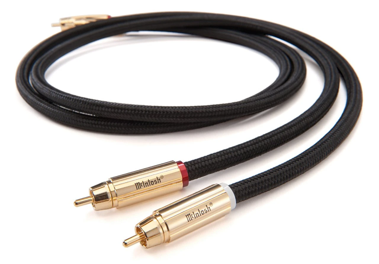 McIntosh CA Unbalanced Audio Cable W/ RCA Plugs 1 McIntosh CA Unbalanced Audio Cable W/ RCA Plugs