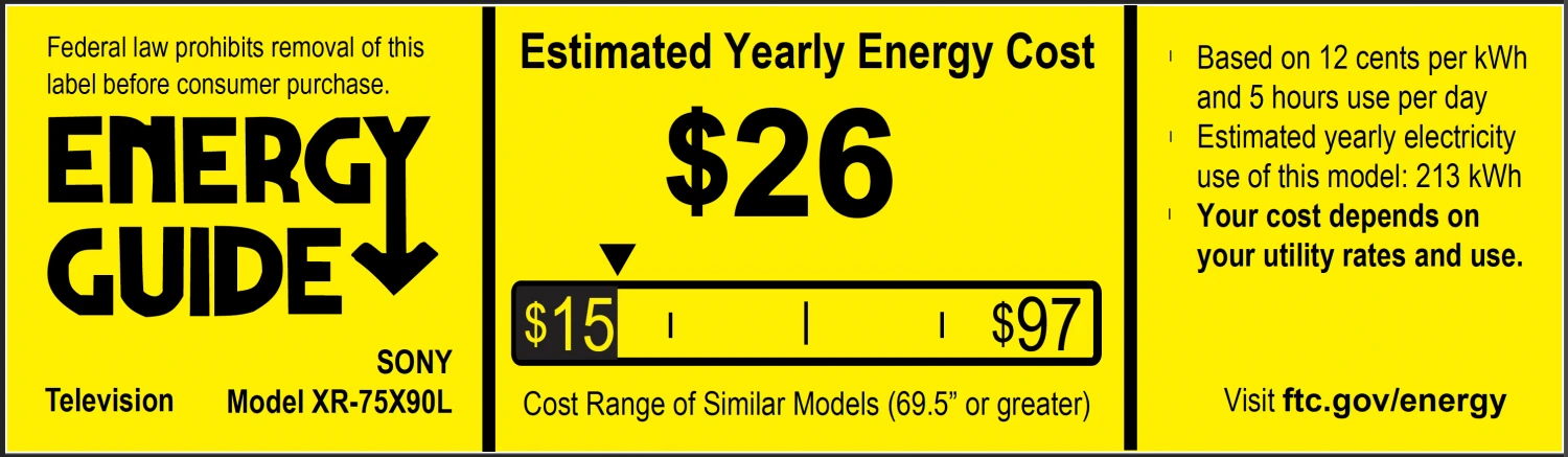 Sony XR75X90L BRAVIA XR 75 Inch Class X90L Full Array LED 4K HDR Google TV 12 Sony XR75X90L BRAVIA XR 75 Inch Class X90L Full Array LED 4K HDR Google TV - Image 12
