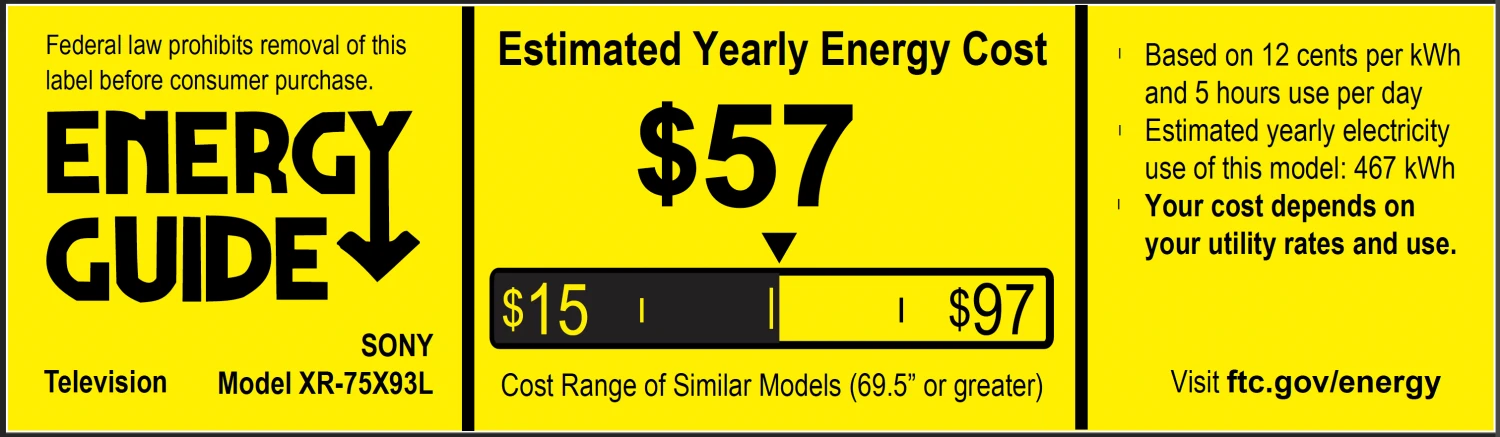 Sony XR75X93L BRAVIA XR 75 Inch Class X93L Mini LED 4K HDR Google TV 10 Sony XR75X93L BRAVIA XR 75 Inch Class X93L Mini LED 4K HDR Google TV - Image 10