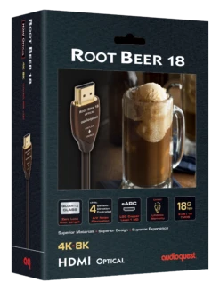 AudioQuest Root Beer 18 Long-Distance Active Optical HDMI 21 AudioQuest Root Beer 18 Long-Distance Active Optical HDMI -Home Electronics Store aq hdmi root beer 210x60 3dbox