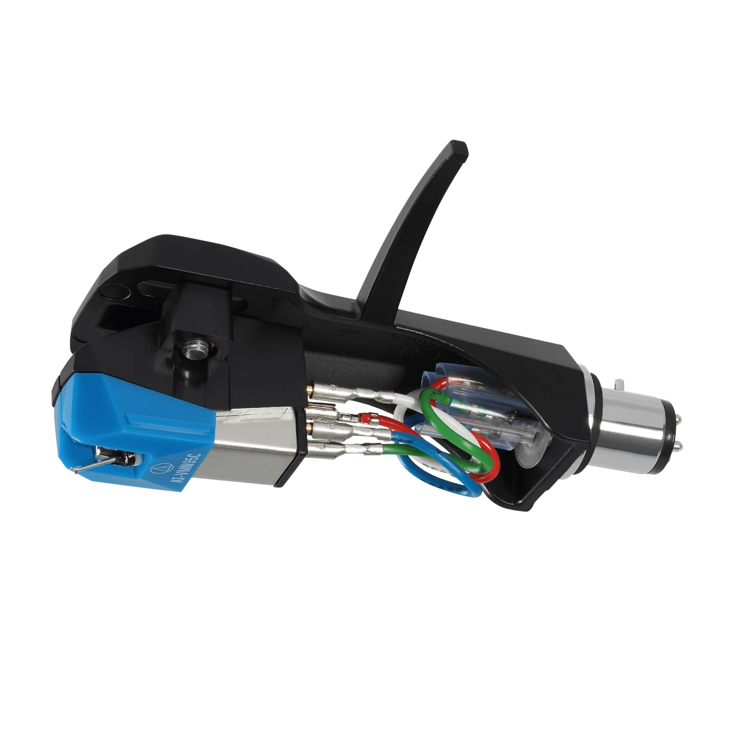 Audio-Technica AT-VM95C/H Turntable Headshell/Cartridge Combo Kit Blue 2 Audio-Technica AT-VM95C/H Turntable Headshell/Cartridge Combo Kit Blue - Image 2