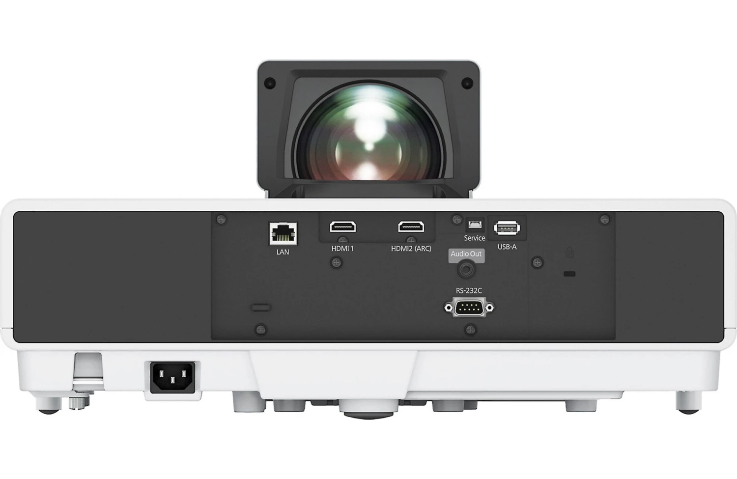 Epson® Epson 120" EpiqVision Ultra LS500 4K PRO-UHD Laser Projection TV White 2 Epson® Epson 120" EpiqVision Ultra LS500 4K PRO-UHD Laser Projection TV White - Image 2