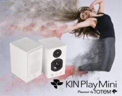 Totem KIN Play Mini Powered Bookshelf Speakers With Phono Stage (Pair) -Home Electronics Store kin mini play press release Custom