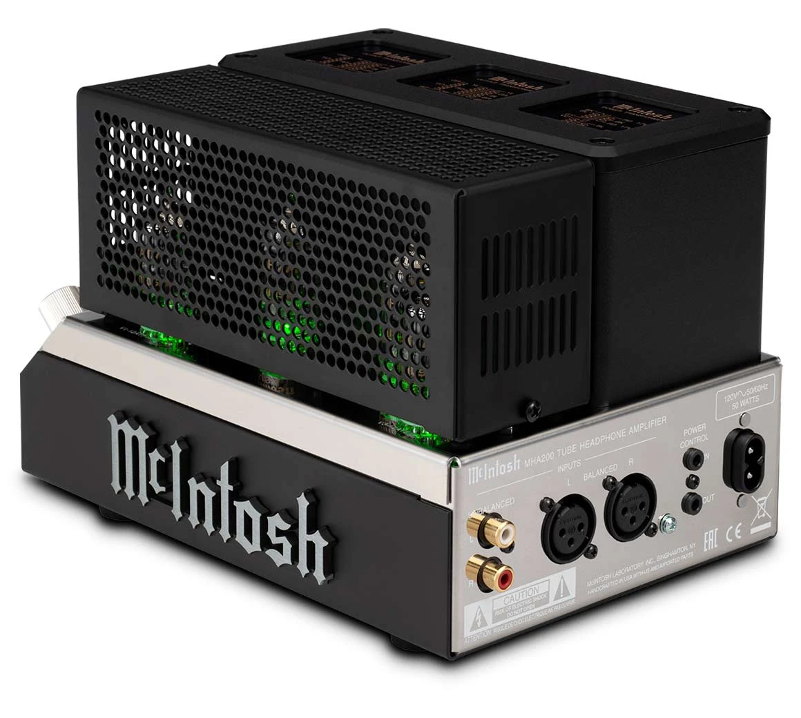 McIntosh MHA200 2-Channel Vacuum Tube Headphone Amplifier 3 McIntosh MHA200 2-Channel Vacuum Tube Headphone Amplifier - Image 3