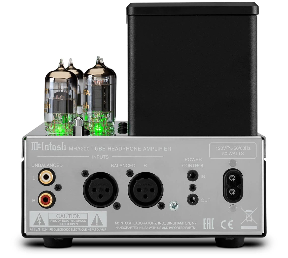 McIntosh MHA200 2-Channel Vacuum Tube Headphone Amplifier 4 McIntosh MHA200 2-Channel Vacuum Tube Headphone Amplifier - Image 4
