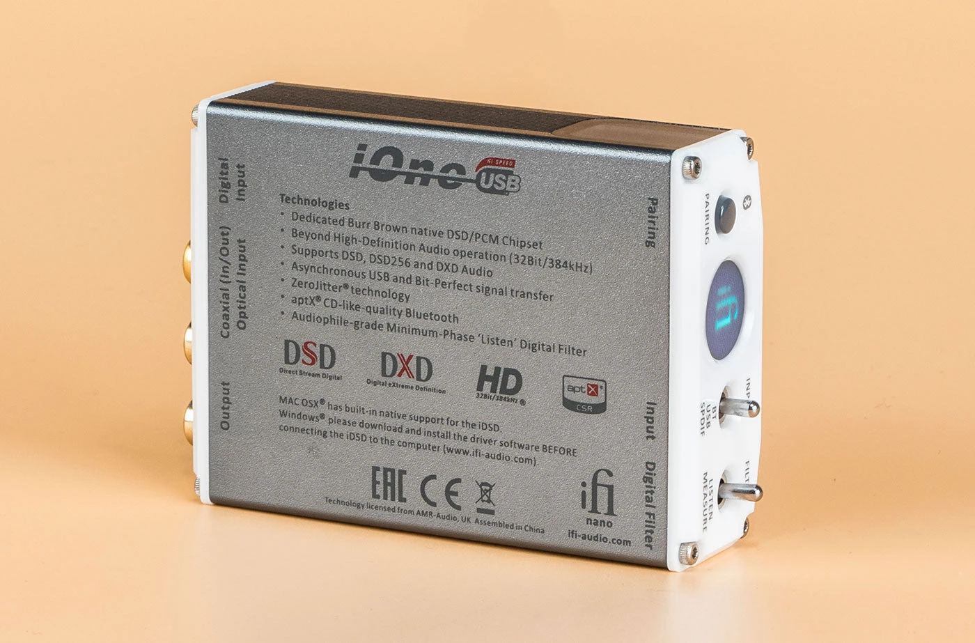 IFi Nano Ione Bluetooth Music Receiver And USB, S/PDIF DAC 2 IFi Nano Ione Bluetooth Music Receiver And USB, S/PDIF DAC - Image 2