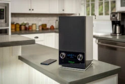 McIntosh RS150 Wireless Loudspeaker -Home Electronics Store rs150 lifestyle counter phone