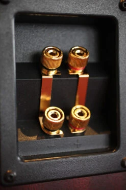 Totem Skylight Bookshelf Speakers (Pair) -Home Electronics Store standard gold plated terminals 436